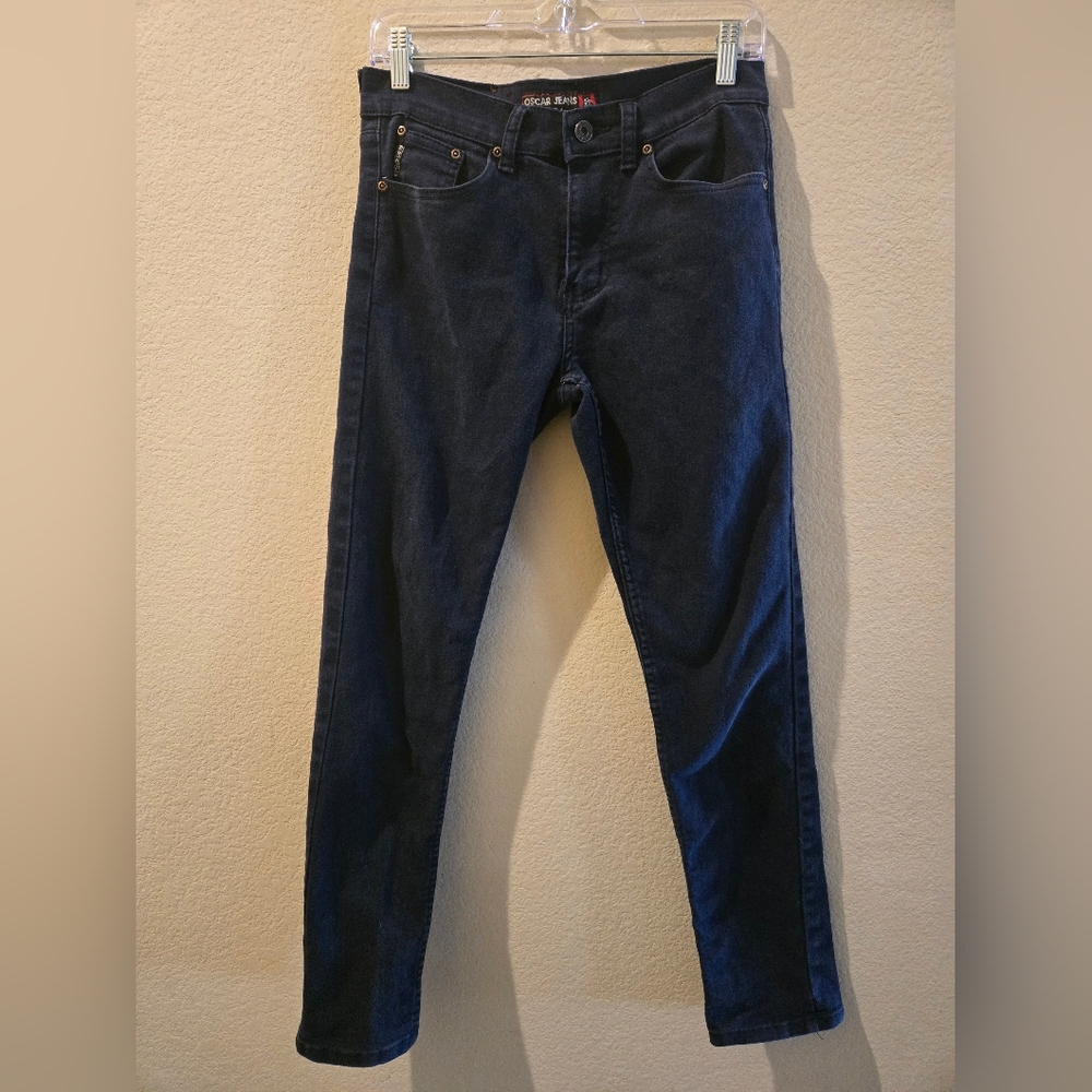 Men's Oscar Jeans Black 100% Cotton
